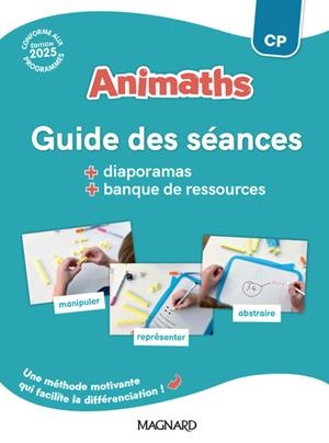 ANIMATHS CP (2025) - GUIDE PÉDAGOGIQUE + BANQUE DE RESSOURCES | 9782210511118
