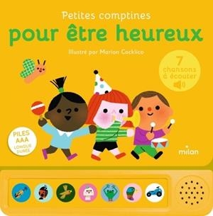 PETITES COMPTINES POUR ÊTRE HEUREUX | 9782408059170 | COCKLICO, MARION
