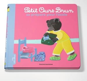 PREMIÈRE PAGE DE COUVERTURE - PETIT OURS BRUN SE PRÉPARE POUR L'ÉCOLENOUVEAUTÉ | 9791036382819 | MARIE AUBINAIS / CÉLINE BOUR-CHOLLET