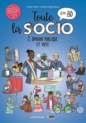 TOUTE LA SOCIO - TOME 2 - OPINION PUBLIQUE ET VOTE | 9782849533543 | VINCENT BRASCAGLIA