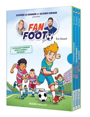 COFFRET BIBLIOTHÈQUE 1 - FAN DE FOOT - TOMES 1 À 3 | 9791039531276 | KARIM FRIHA, ERIC SIMARD