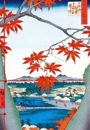 CARNET HAZAN GAUFRÉ L'AUTOMNE DANS L'ESTAMPE JAPONAISE | 9782754114981