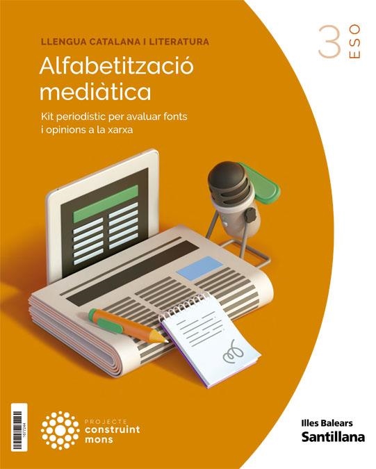 LLENGUA CATALANA I LITERATURA 3 ESO CONSTRUINT MONS | 9788414115602 | VARIOS AUTORES