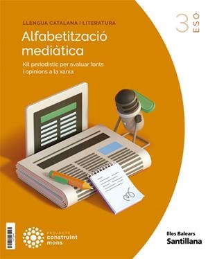 LLENGUA CATALANA I LITERATURA 3 ESO CONSTRUINT MONS | 9788414115602 | VARIOS AUTORES