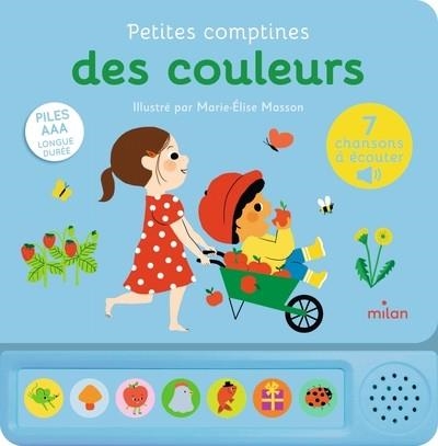 PETITES COMPTINES DES COULEURS | 9782408059903 | MASSON, MARIE-ELISE