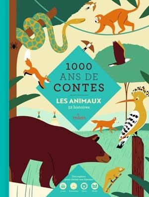 MILLE ANS DE CONTES - LES ANIMAUX | 9782408053161 | GUERIN / MONCOMBLE