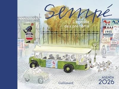 AGENDA SEMPÉ 2026. L'AGENDA DES PRÉNOMS | 3260100040871 | SEMPÉ