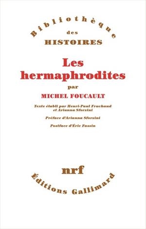 LES HERMAPHRODITES | 9782073110831 | FOUCAULT, MICHEL