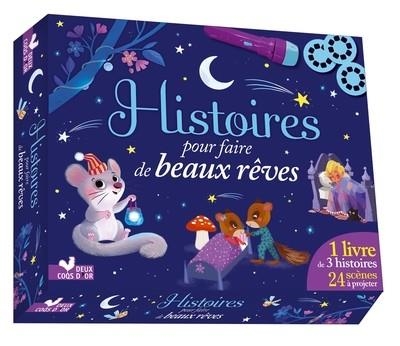 HISTOIRES POUR FAIRE DE BEAUX RÊVES - COFFRET LAMPE | 9782017223634 | COLLECTIF
