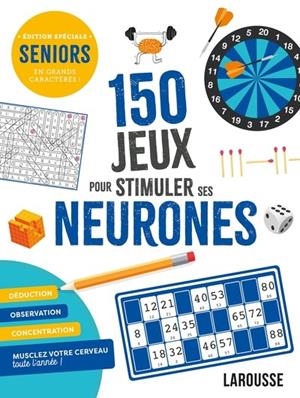 150 JEUX POUR STIMULER SES NEURONES | 9782036083806 | COLLECTIF
