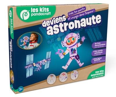 DEVIENS ASTRONAUTE - KIT PANDACRAFT DÈS 3 ANS | 9782492898594 | COLLECTIF