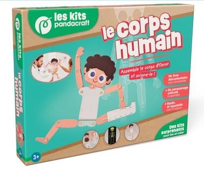 LE CORPS HUMAIN - KIT PANDACRAFT DÈS 3 ANS | 9782492898617 | COLLECTIF