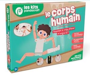 LE CORPS HUMAIN - KIT PANDACRAFT DÈS 3 ANS | 9782492898617 | COLLECTIF