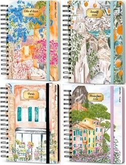 AGENDA ESPIRAL ANUAL 2026 SERIE TRAVEL DIA PÁGINA | 7799133012686