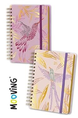 AGENDA ESPIRAL ANUAL 2026 BOHO DÍA PÁGINA 10X15CM COLORES SURTIDOS | 7799133028410