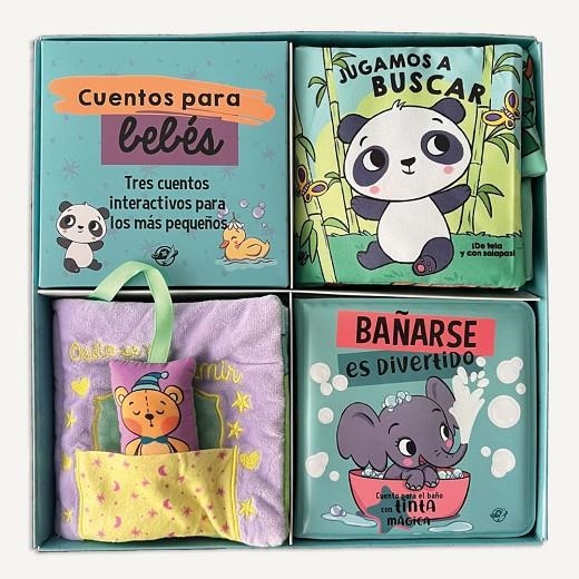 CUENTOS PARA BEBÉS - TRES CUENTOS INTERACTIVOS PARA LOS MÁS PEQUEÑOS | 9788419898531 | EL PIRATA, EDITORIAL