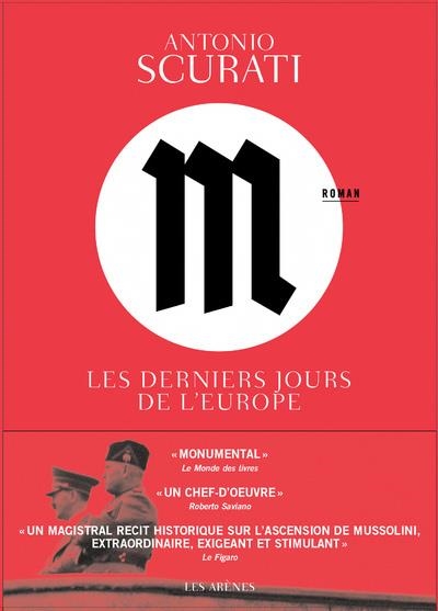 M, LES DERNIERS JOURS DE L'EUROPE | 9791037509703 | ANTONIO SCURATI (AUTEUR), NATHALIE BAUER (TRADUCTEUR)