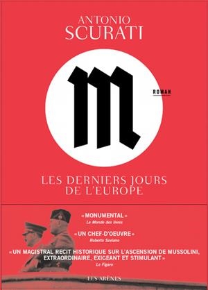 M, LES DERNIERS JOURS DE L'EUROPE | 9791037509703 | ANTONIO SCURATI (AUTEUR), NATHALIE BAUER (TRADUCTEUR)