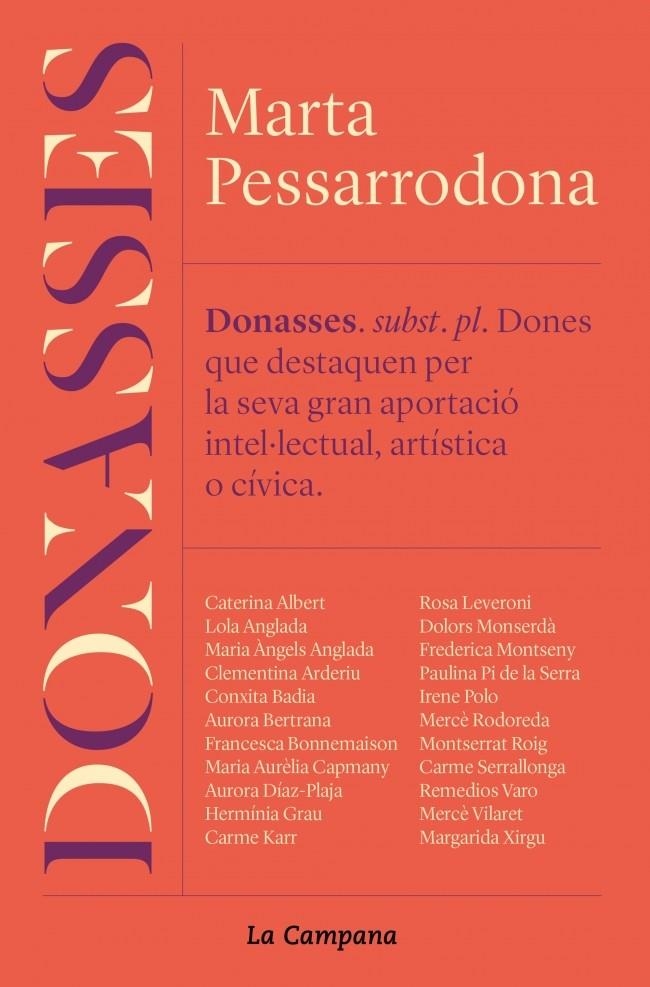 DONASSES | 9788418226816 | PESSARRODONA, MARTA