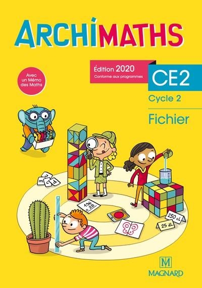 ARCHIMATHS CE2 (2020) - FICHIER DE L'ÉLÈVE + MÉMO DES MATHS | 9782210507258 | THIERRY DIAS