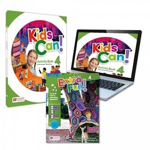 KID’S CAN 4 ACTIVITY BOOK (ANGLAIS) - 9781380052964 | 9781380053145