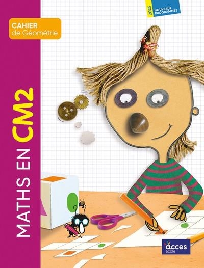 CAHIER DE GÉOMÉTRIE - MATHS EN CM2 | 9782383212270