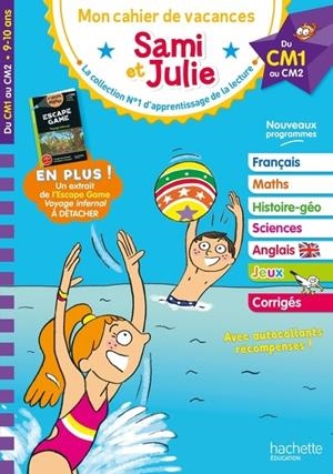 SAMI ET JULIE - DU CM1 AU CM2 - CAHIER DE VACANCES 2026 | 9782017326366 | COLLECTIF