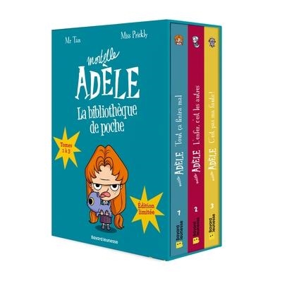 MA BIBLIOTHÈQUE MORTELLE ADÈLE : COFFRET DES TOMES 1 À 3.  PETIT, MAIS MORTEL ! | 9791036387302 | MISS PRICKLY /  MR TAN