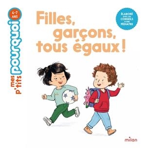 FILLES, GARÇONS, TOUS ÉGAUX | 9782408058739 | STÉPHANIE REDOULÈS / STÉPHANIE RUBINI