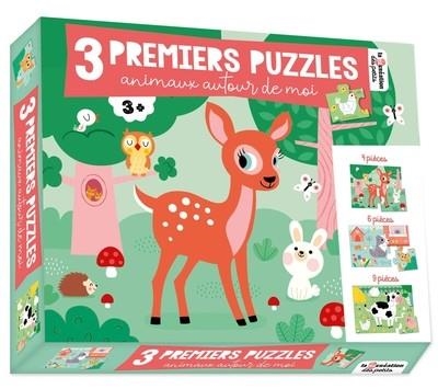 3 PREMIERS PUZZLES - ANIMAUX AUTOUR DE MOI | 9782017143871 | STARON, BERENGERE