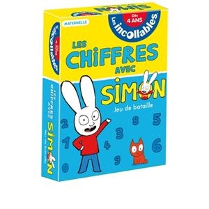 LES INCOLLABLES - LES CHIFFRES AVEC SIMON - JEU DE BATAILLE | 9782809686173 | DUMONT, LUCIE
