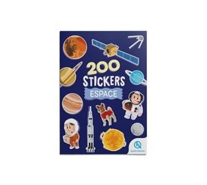 200 STICKERS - ESPACE | 9782386141409 | COLLECTIF