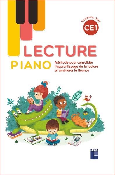 LECTURE PIANO CE1 - MANUEL AVEC PIANO - PROGRAMMES 2025 | 9782725643830