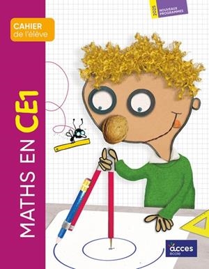 MATHS EN CE1 - CAHIER DE L'ÉLÈVE | 9782383211761