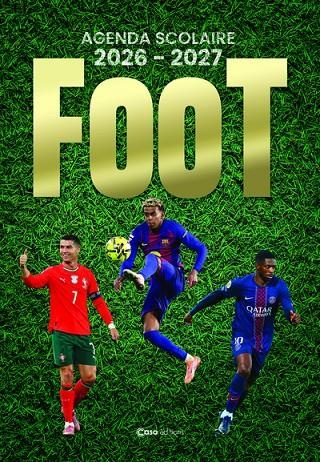 AGENDA SCOLAIRE FOOT 2026-2027 | 9782380586442 | COLLECTIF