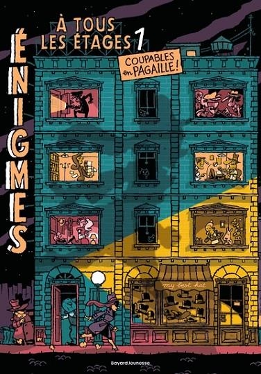ÉNIGMES À TOUS LES ÉTAGES - TOME 1 - COUPABLES EN PAGAILLE (2004) | 9791036329005 | MARTIN, PAUL