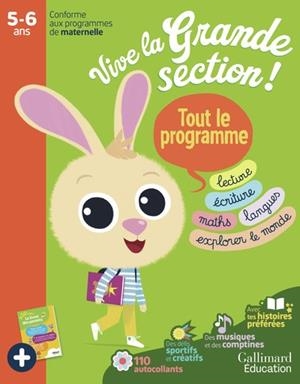 VIVE LA GRANDE SECTION ! TOUT LE PROGRAMME | 9782073152749 | ANTONINI, ISABELLE