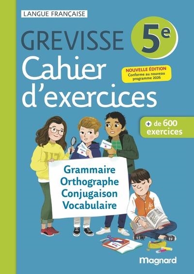 GREVISSE 5E CAHIER D'EXERCICES 2026 | 9782210119031