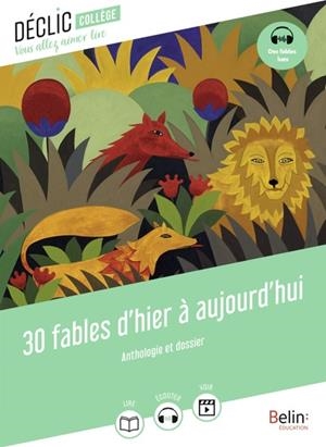 30 FABLES D'HIER ET D'AUJOURD'HUI | 9791035845056 | COLLECTIF