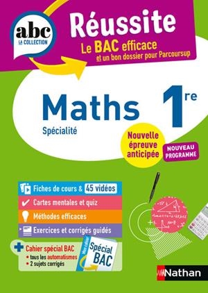 ABC RÉUSSITE MATHS 1RE 2027 | 9782095065065 | COLLECTI