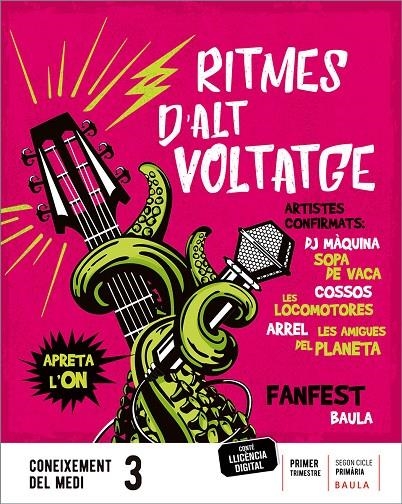 CONEIXEMENT DEL MEDI 3R PRIMÀRIA LA FANFEST | 9788447947119 | DEPARTAMENT D'EDICIONS EDUCATIVES DE BAULA