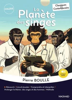 LA PLANÈTE DES SINGES - CLASSIQUES ET CONTEMPORAINS MAGNARD | 9782210784352 | PIERRE BOULLE