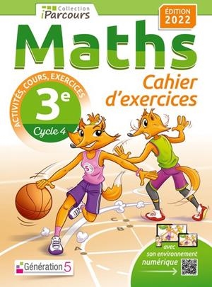 CAHIER D'EXERCICES IPARCOURS MATHS 3E | 9782362463969