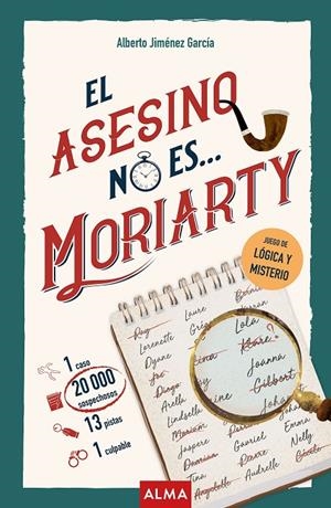 EL ASESINO NO ES MORIARTY | 9791388389023 | ALBERTO JIMÉNEZ