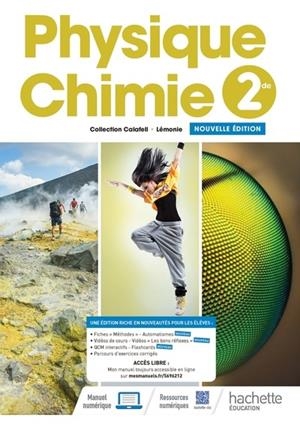PHYSIQUE-CHIMIE 2DE - LIVRE ÉLÈVE - ED. 2024 | 9782017227199 | JULIEN CALAFELL