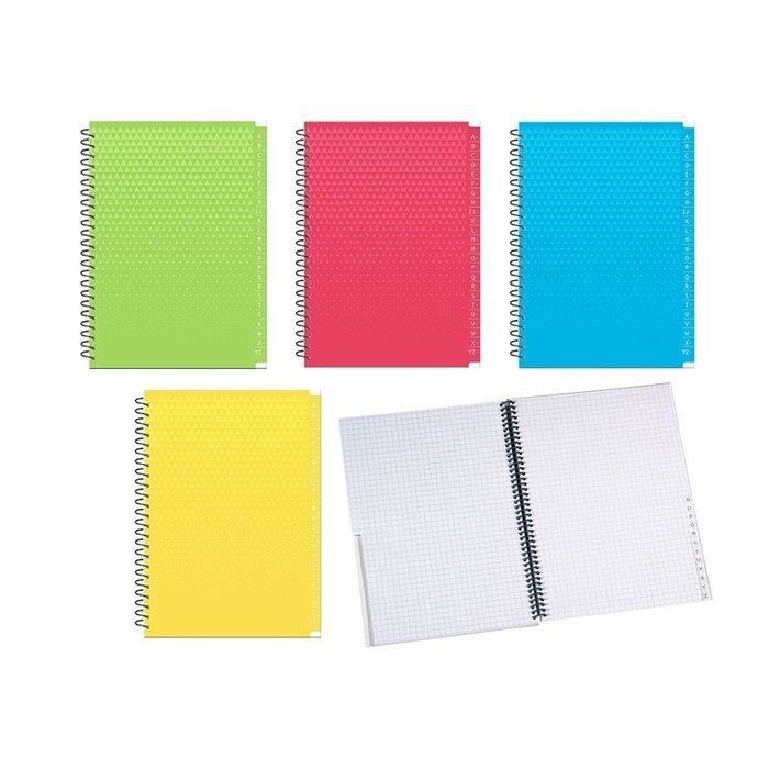LIBRETA ESCOLAR 4º CARTONCILLO CON INDICE COLOR | 8422725503260