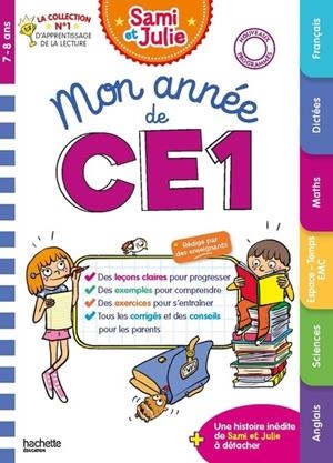 MON ANNÉE SAMI ET JULIE CE1 - TOUTES LES MATIÈRES | 9782017330707 | COLLECTIF