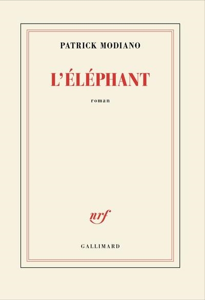 L'ÉLÉPHANT | 9782073036797 | MODIANO, PATRICK