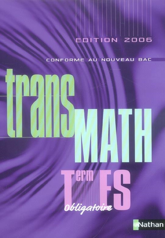 TRANSMATH T ES OBLIG TES 01 | 9782091726427 | TES 01 ANTIBI