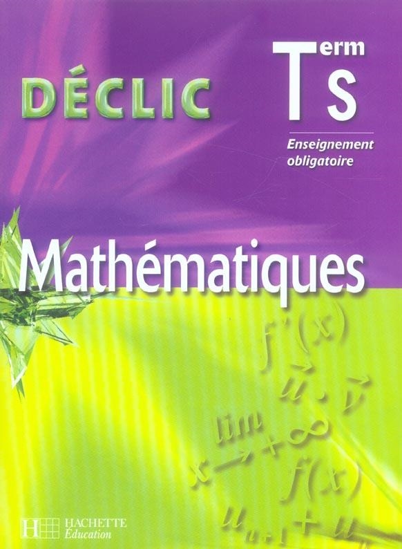 MATHS T S OBLIG TS-01 | 9782011354310 | TS 01 BELTRAM